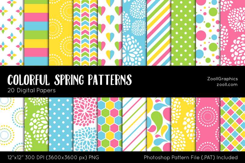 colorful-spring-digital-papers
