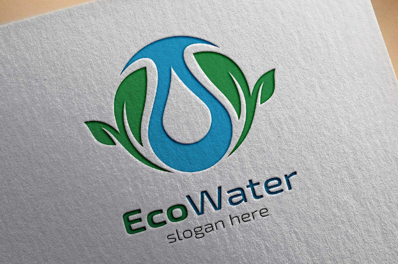 eco-water-eco-energy-logo-template