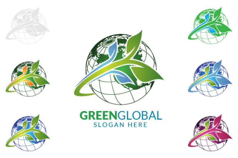 green-global-ecology-logo-template-global-warning-logo