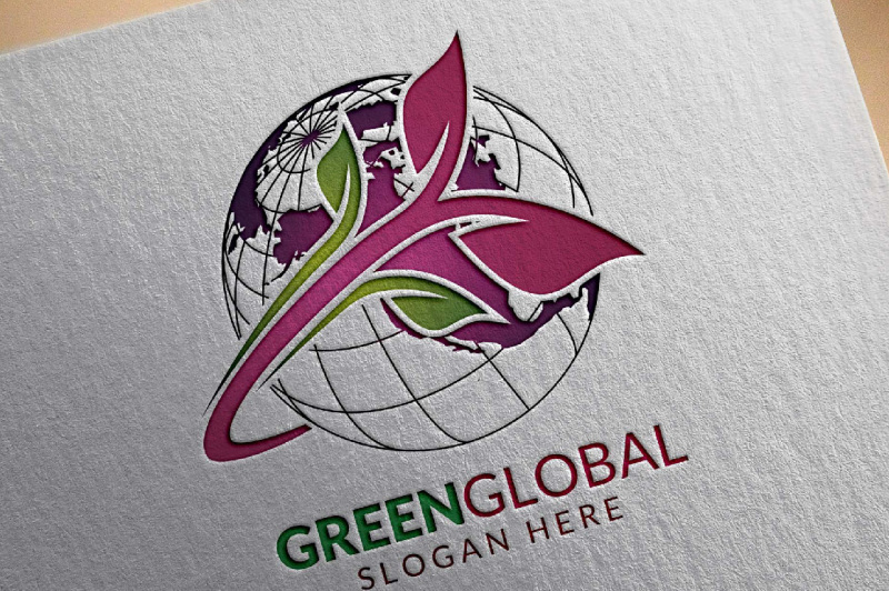 green-global-ecology-logo-template-global-warning-logo