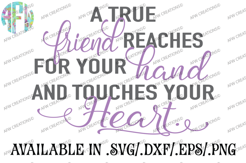 true-friend-svg-dxf-eps-cut-files