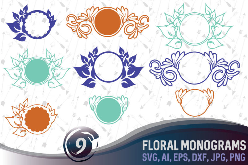 9-floral-monograms-bundle-svg-ai-eps-png-dxf-jpg