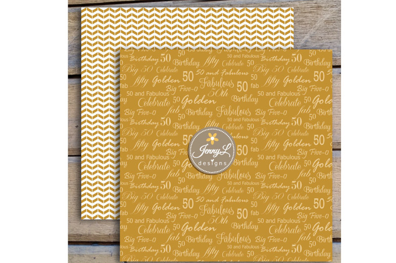 50th-birthday-digital-papers