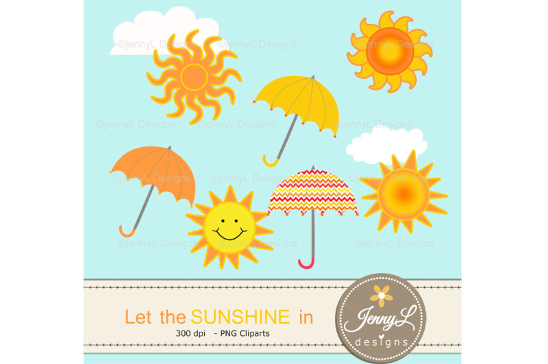 sun-digital-papers-and-clipart