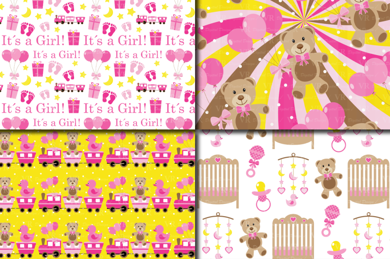 it-s-a-girl-digital-papers-baby-girl-pink-digital-paper