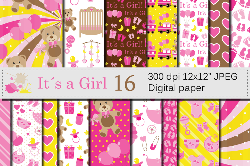 it-s-a-girl-digital-papers-baby-girl-pink-digital-paper