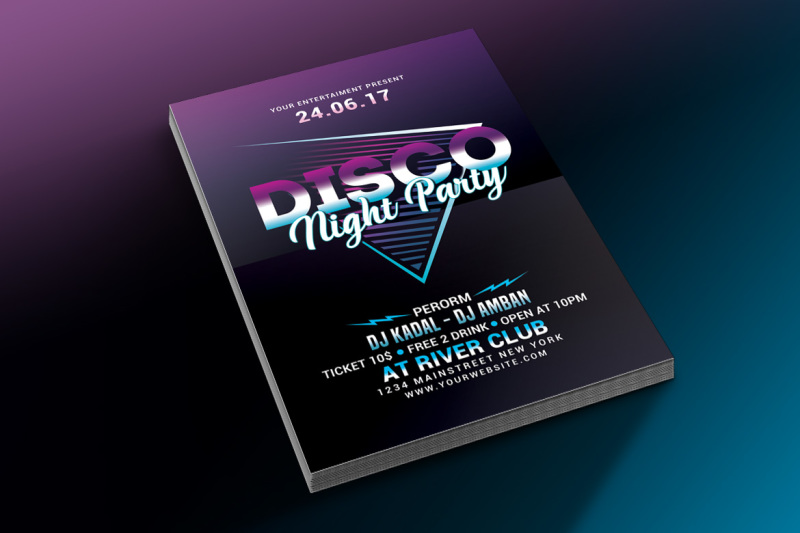 disco-night-party-flyer