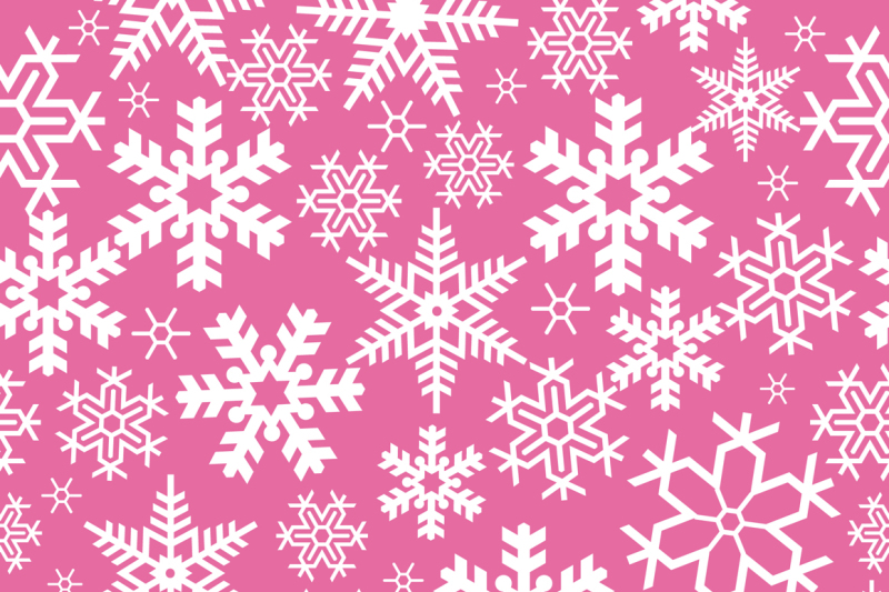 seamless-vector-christmas-snowflakes-pattern