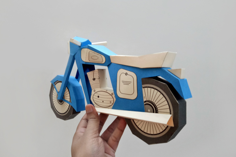 diy-vintage-bike-3d-papercraft