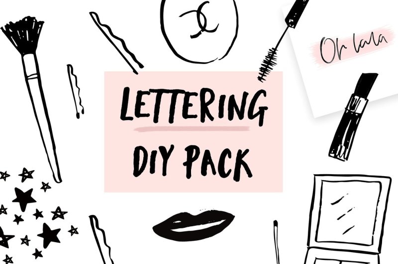 lettering-diy-pack