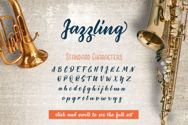 Jazzling Script Sans Font Duo By Milenab Design Thehungryjpeg Com