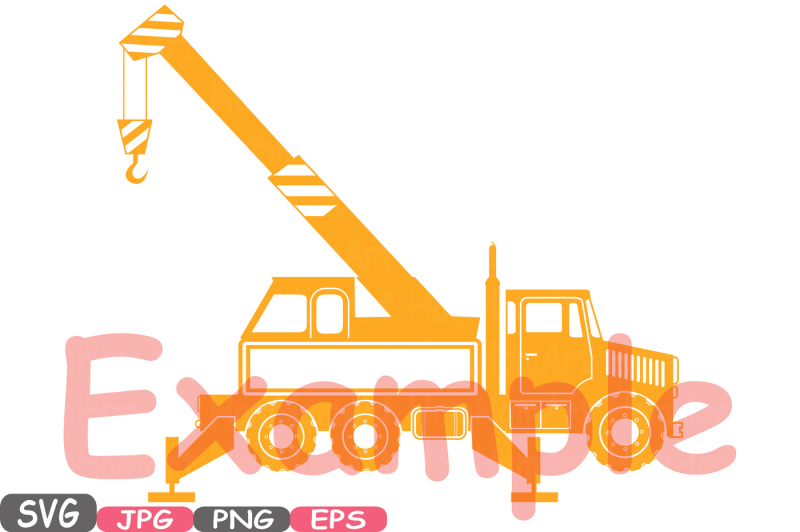 Download Construction Machines Circle & Split Silhouette SVG file Cutting files Dump Trucks toy toys Cars ...