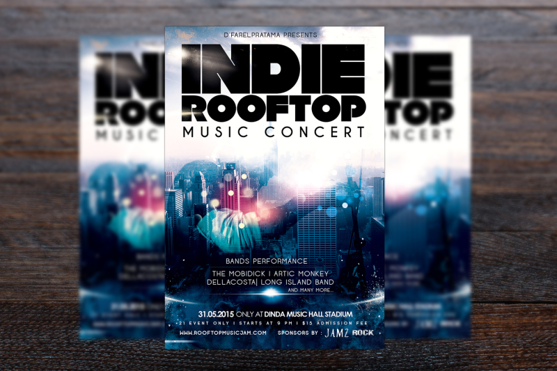rooftop-music-concert-flyer