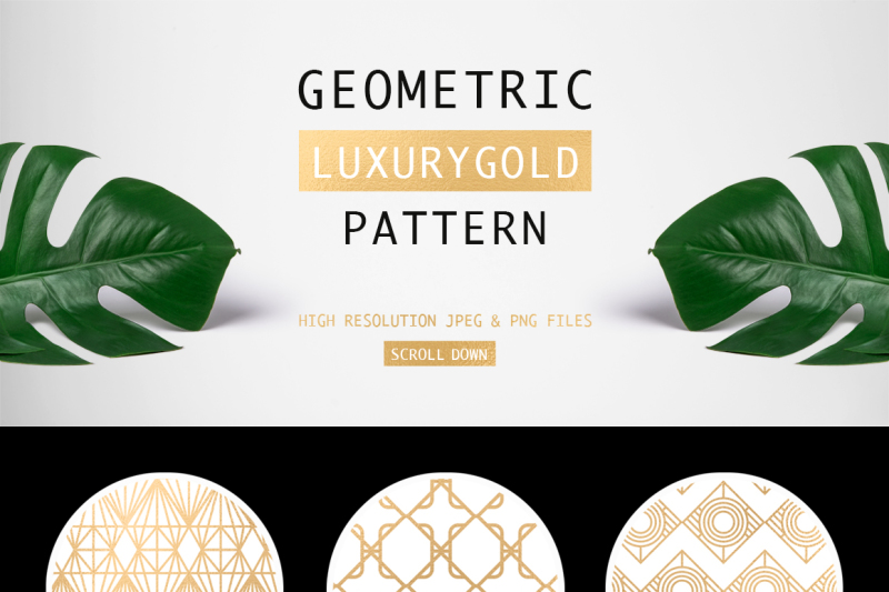 geometric-luxurygold-pattern