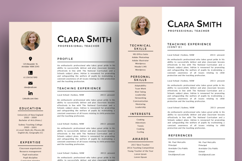 2-in-1-photo-resume-template-pptx