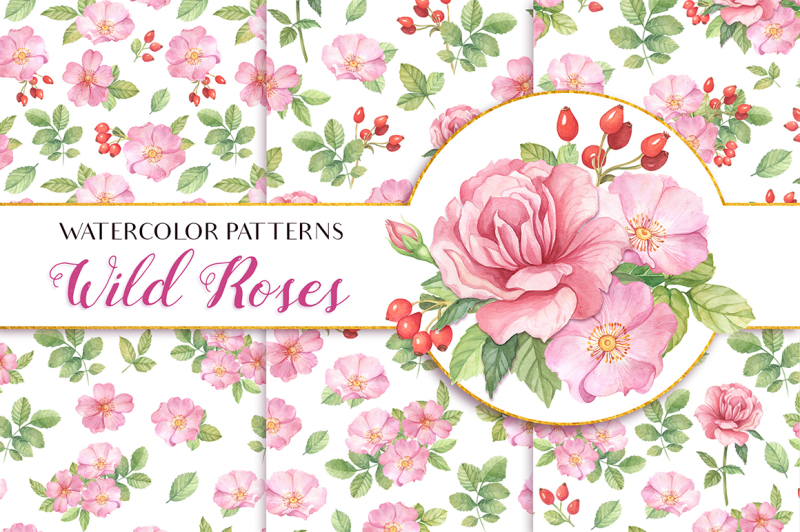 seamless-roses-patterns