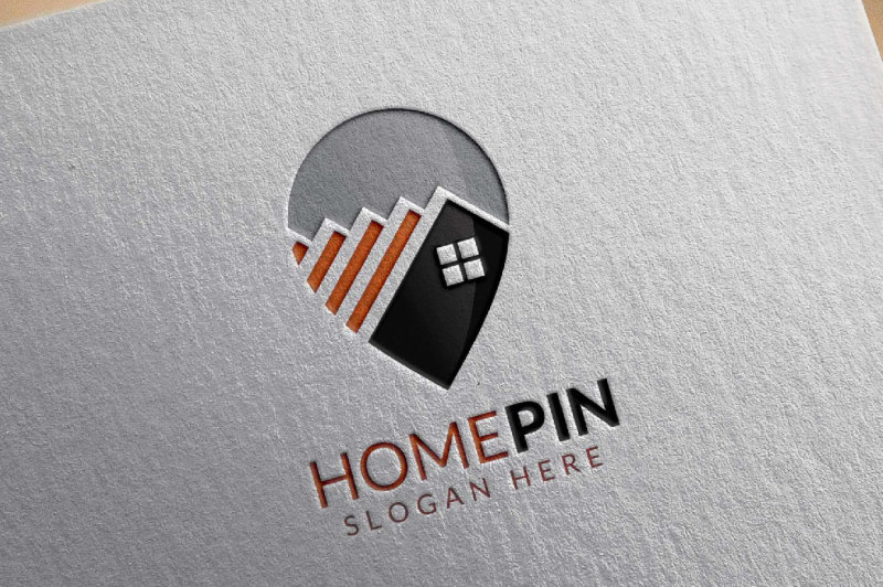 home-pin-logo-real-estate-logo