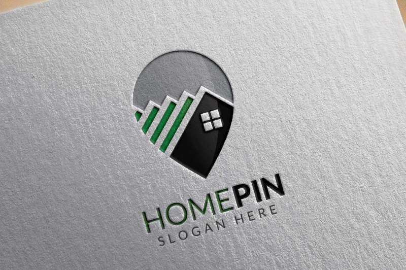 home-pin-logo-real-estate-logo