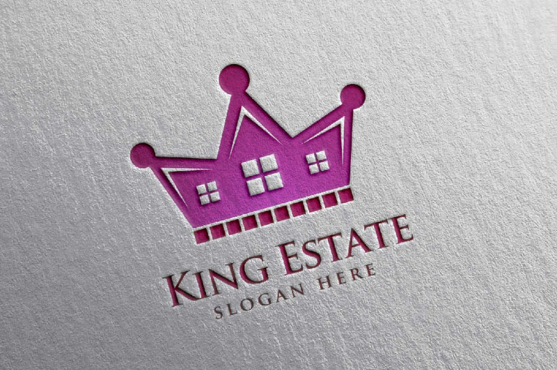 real-estate-logo-king-estate-logo