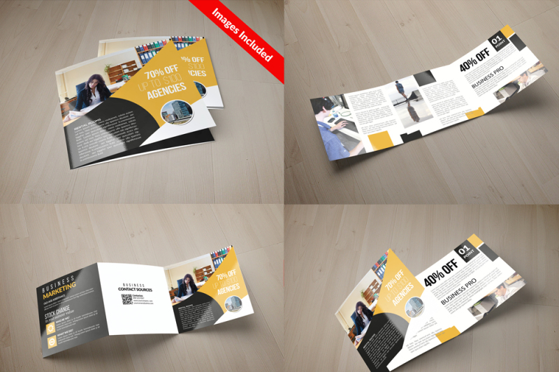 25-square-trifold-brochures-bundle