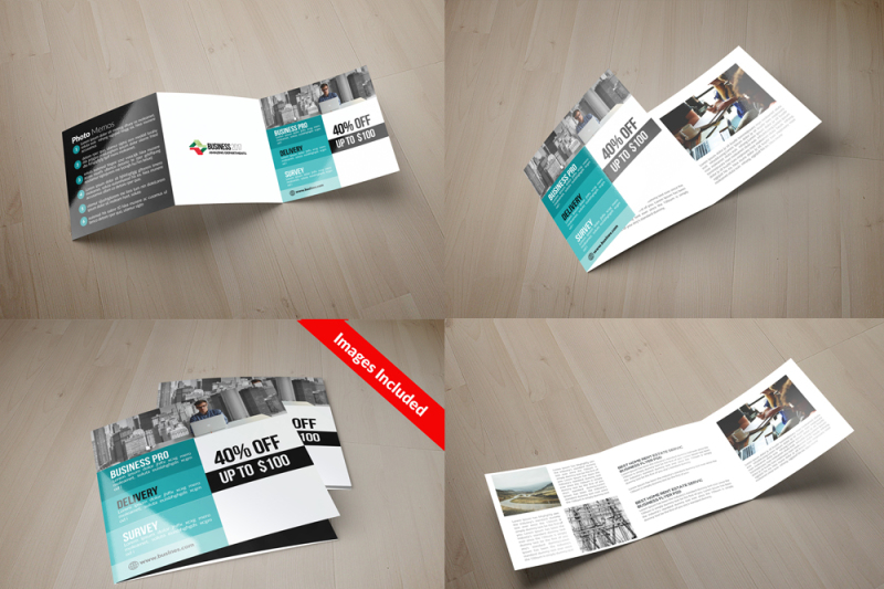 25-square-trifold-brochures-bundle