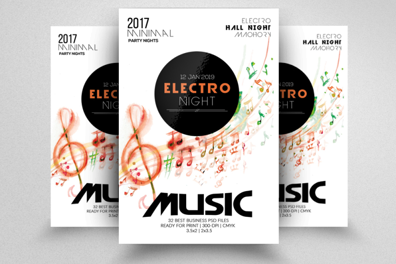 music-flyer-template