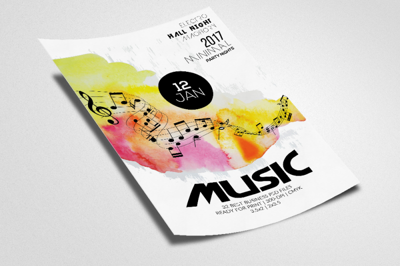music-flyer