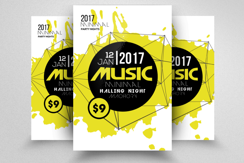 music-flyer-template