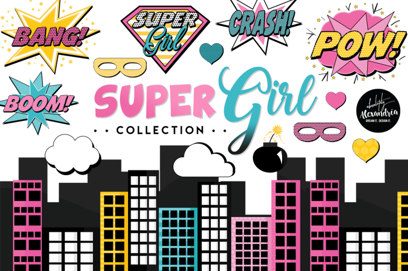 supergirl-graphics-and-patterns-bundle