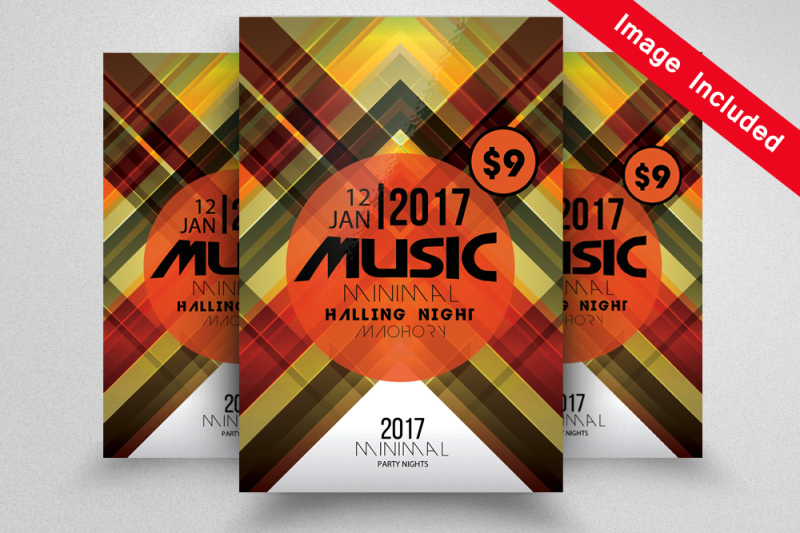 music-flyer-template