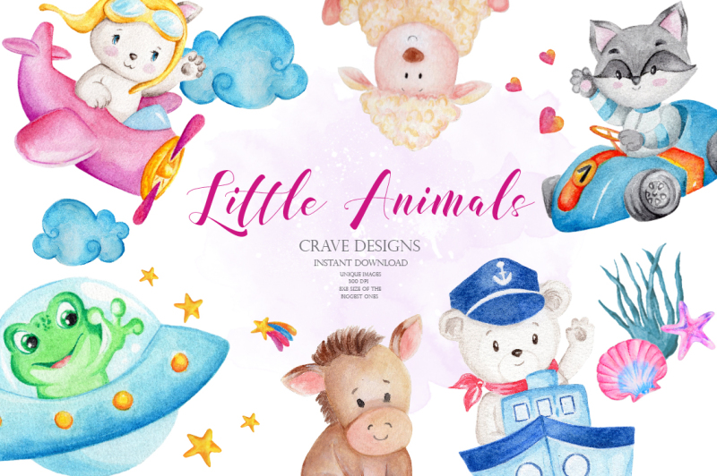 little-animals-clip-art