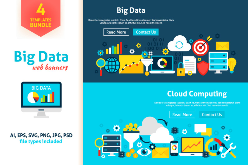 big-data-website-banners