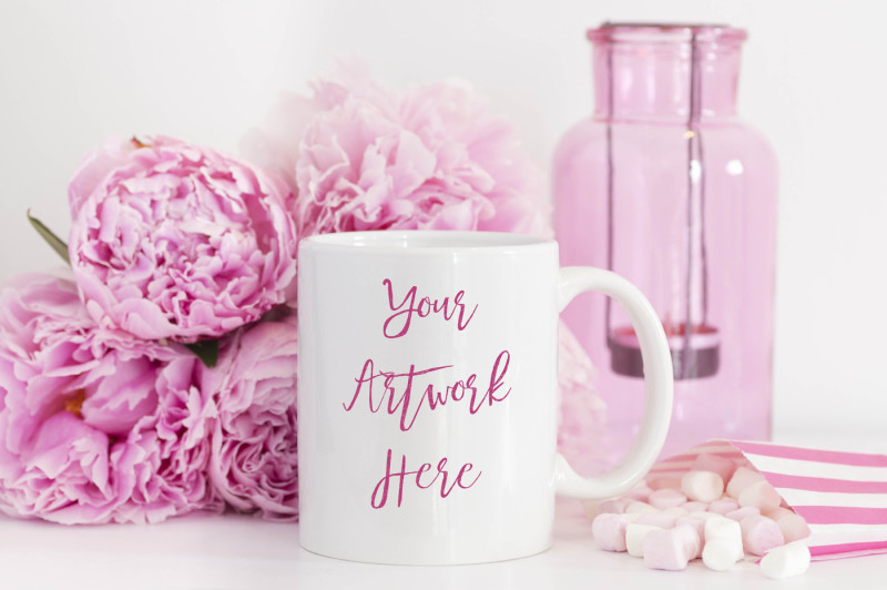 pink-peonies-white-mug-mockup