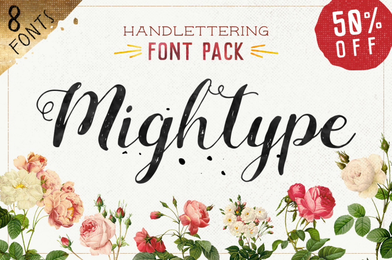 mightype-handlettering-font-pack