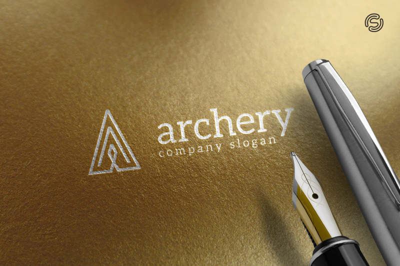 archery-letter-a-logo-template