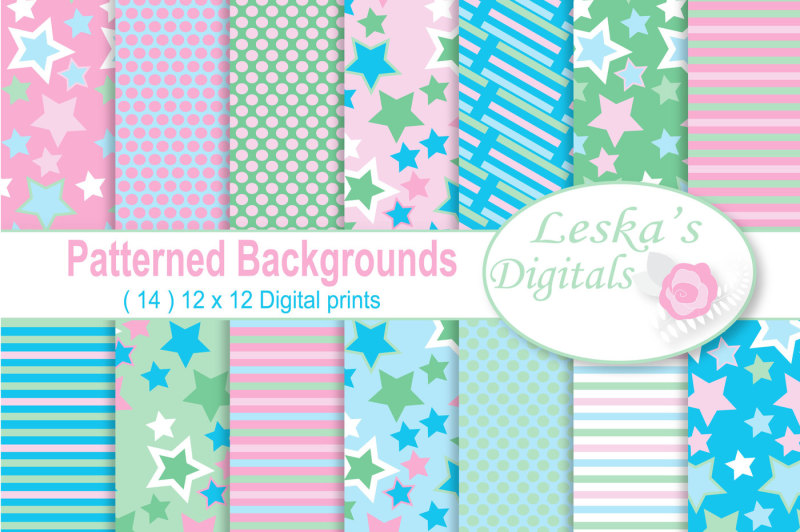 pink-and-blue-digital-paper-pack