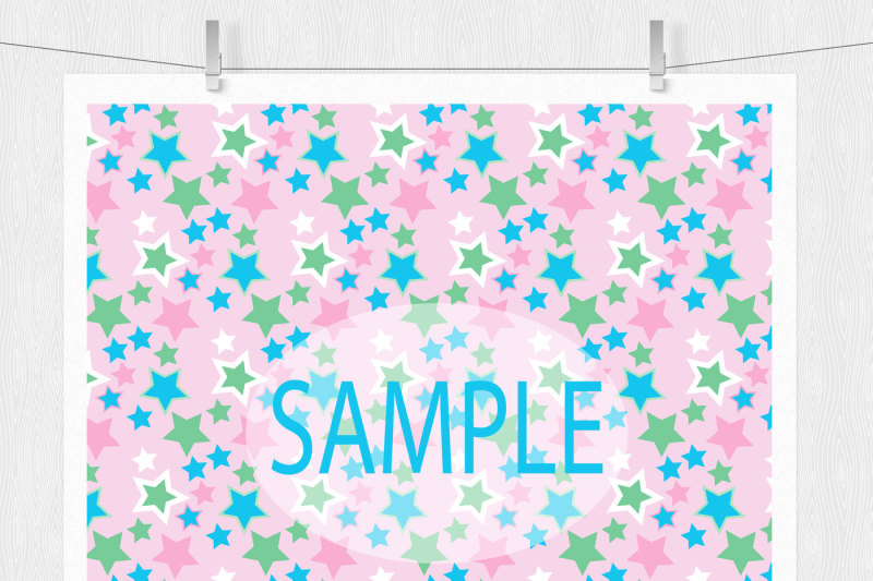 pink-and-blue-digital-paper-pack