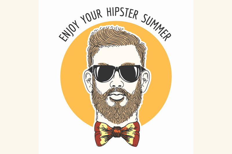 hipster-summer-emblem