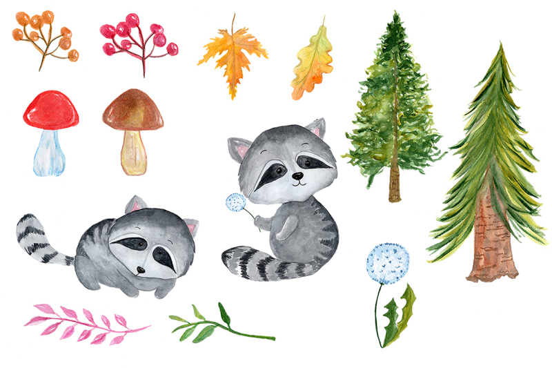 watercolour-forest-animals-clipart