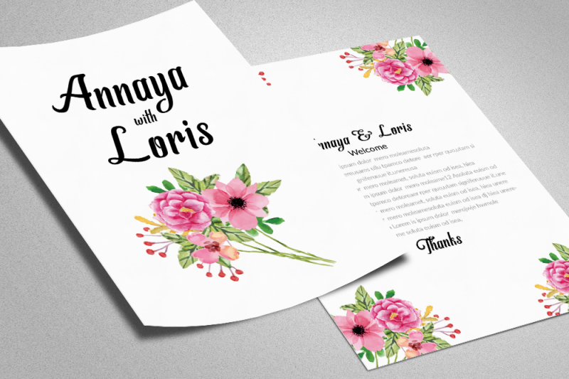 floral-wedding-invite-template