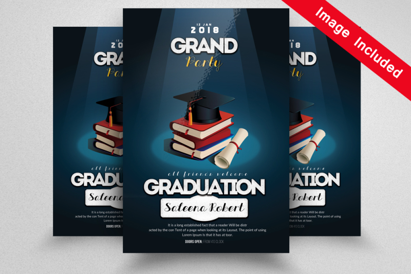 graduate-announcement-flyer-templates