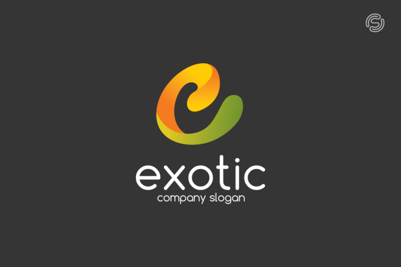 exotic-letter-e-logo-template
