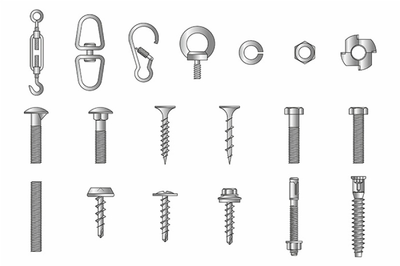 screws-and-nuts-icons