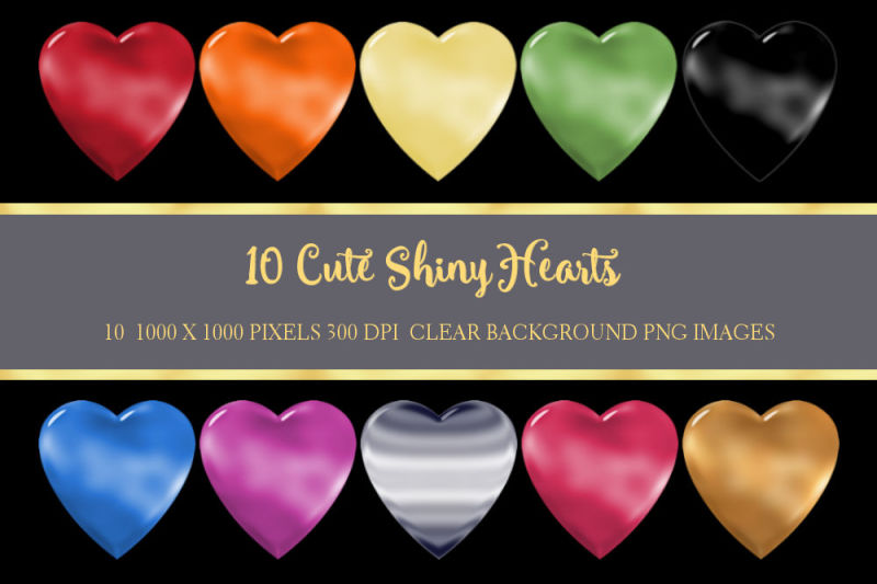 10-cute-shiny-hearts-png-clipart