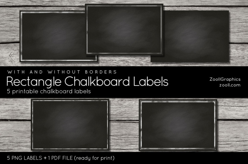 rectangle-chalkboard-labels-with-and-without-borders
