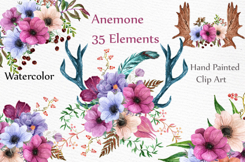 watercolor-floral-elements