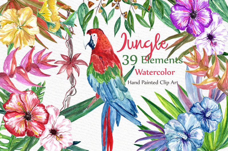 watercolor-jungle-clipart