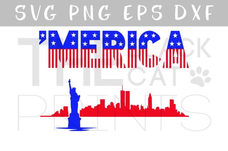 merica-svg-png-eps-dxf