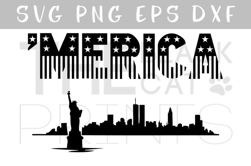 merica-svg-png-eps-dxf