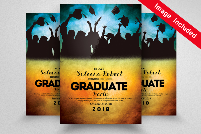 graduate-announcement-flyer-templates